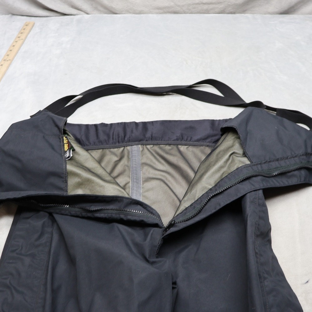Sequel Snow Pants Men Large Black Gore-Tex Suspender Winter Waterproof 34x34 - Picture 8 of 13